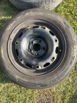 Sada letních pneumatik s disky 165/70/R14 - 4