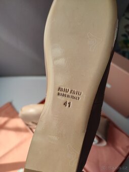 Baleríny Miu Miu, velikost 41 - 4