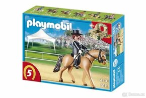 Playmobil stáj s koněm a jezdkyní - 4