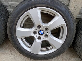 BMW E60/E61 originál kola R17 styling 243 +zimní pneu DUNLOP - 4