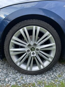 Alu kola Canopus, Škoda Superb 3, 5x112 r19, zimní sada - 4