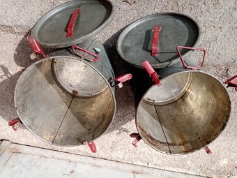 Nádoby, sudy na med, krmivo, krmení - 4