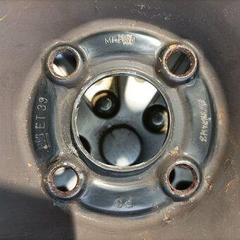 14" plechová kola – 4x100 – OPEL (CHEVROLET, DAIHATSU, ROVE - 4