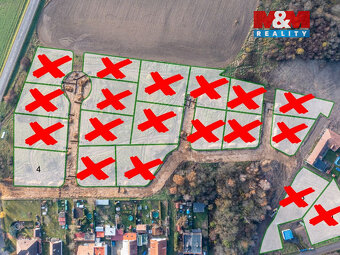 Prodej pozemku k výstavbě rodinného domu, 1235 m², obec Časy - 4