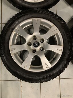 Alu kola Škoda R16 5X112 ZÁNOVNÍ ZIMNÍ PNEU 205/55 R16 DOT23 - 4