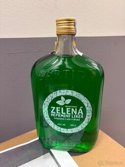 Zelená (velká 1l lahev) - 4