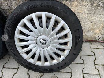 Zimní sada plechových disků R16 - 5x112 - ŠKODA - 4