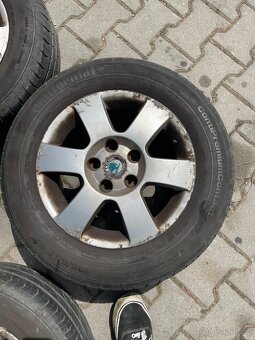Originální disky Škoda 5x112 R15 - 4