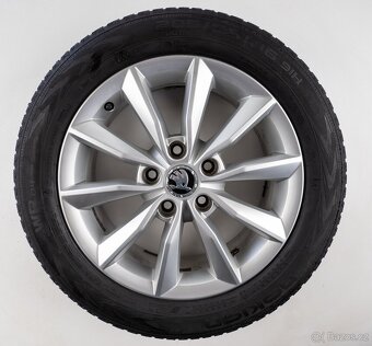Škoda Octavia - Originání 16" alu kola - Zimní pneu - 4