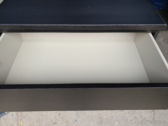 Ikea komoda Malm 4 zásuvky černá - 4