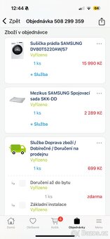 Sušička SAMSUNG DV80T5220AW/S7 - 4