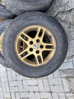 Jeep Grand Cherokee WJ kola R16 A/T pneu - 4