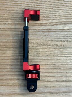 NOVÝ kovový držák mobilu 2v1 na stativ + GoPro trojzubec TOP - 4