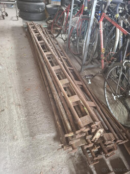 Díly Haki lešení, stojky,podélníky,zábradlí. - 4