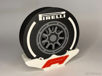 F1 Pirelli podtácky se stojanem - 4