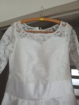 Prodám svatební šaty, vel. 40/42 - 4