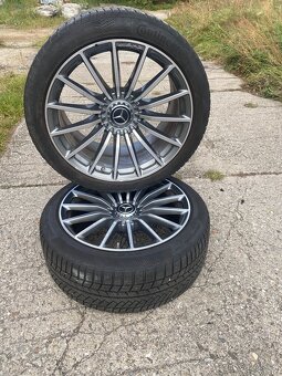 PRODÁM ZIMNÍ ALU KOLA R 20 AMG ORIGINÁL MERCEDE GT  53 AMG - 4