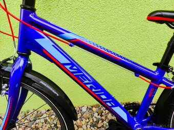 Značkové dětské kolo Merida 24" (modrá) - 4