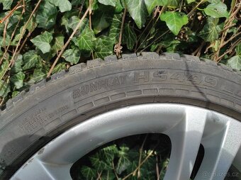 Alu kola BMW 5x120r18 originální M5/M6+zimní pneumatiky  245 - 4