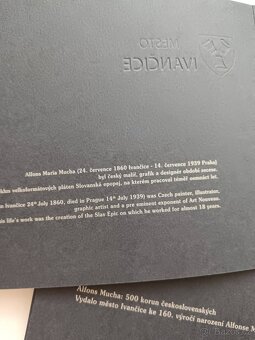 500kč 1919 Alfons Mucha Ivančice - 4