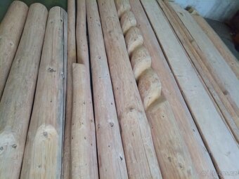 Srubová smrková kulatina na sezení/altán - 4