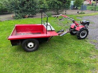 Kultivátor Hecht 7100 s vozíkem + starší model na náhr. díly - 4