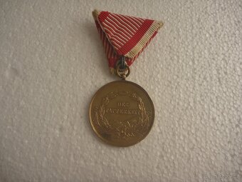 RU medaile statečnost Franz Josef Tapferkeit 1914 WW1 - 4