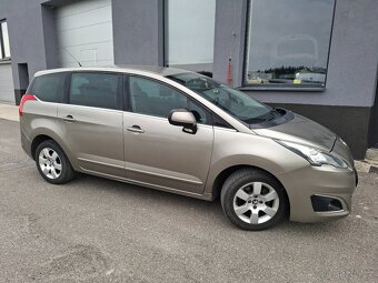 PEUGEOT 5008 1.6HDi r.15 190000km-DOLOŽENO ČR, 7MÍST - 4