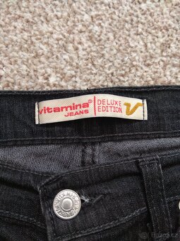 Kvalitní dámské italské rifle Vitamina Jeans, Deluxe Edition - 4