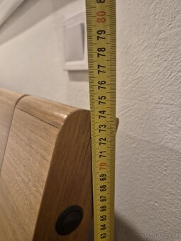 Manželská postel 180 x 200, 2x stolek, komoda - 4