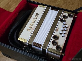 Heligónka Karaulov 2rad,CF (nová) - 4