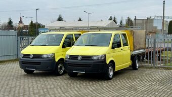 NA PRODEJ 2X Volkswagen Transporter valník//2.0TDi//6MÍST// - 4