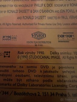 Total Recall - Arnold Schwarzenegger DVD 1990 - 4