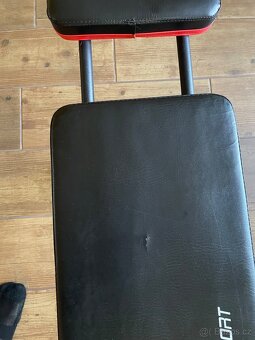 Posilovací set,lavice,bench press,stojan,činky,osa,závaží - 4