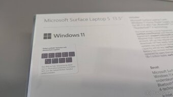 Microsoft Surface Laptop 5, i5, 8GB RAM, 512GB SSD - NOVÝ - 4