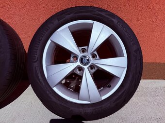 Letní sada originál Škoda Velorum 6,5x16 205/55 - 4
