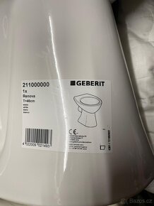 Geberit Renova stojací WC splachovací, 46 cm - 4