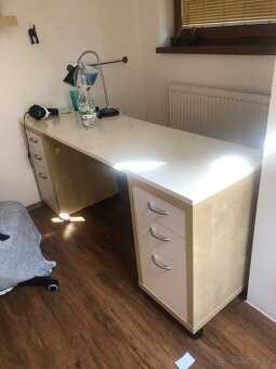 IKEA skříň šatní, komoda, noční stolek a psací stůl - 4
