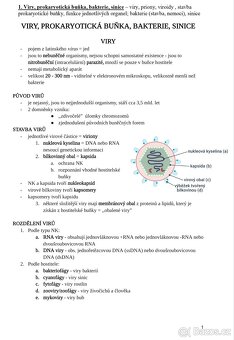 Maturitní otázky z biologie - 4