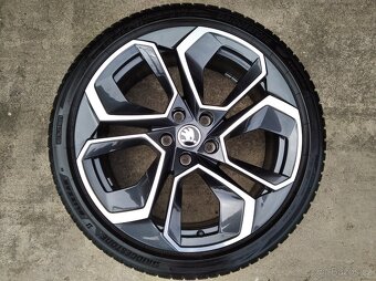 Prodám orig. alu zimní sadu 19" Škoda Octavia IV - 4