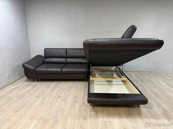 Kožená sedací souprava - L - 4