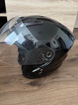Motocyklová helma B-Square (černá, s plexi) - 4