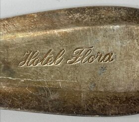 Stříbrné polévkové lžíce Hotel Flora - 4