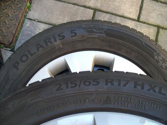 zimní kola Kodiaq Barum 215.65.17 XL 95% - 4
