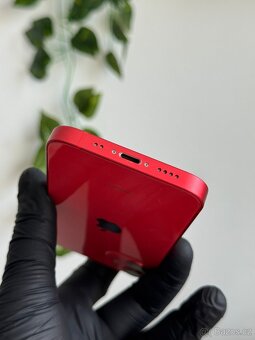 iPhone 12 mini 64GB červený - 100% baterie - 4