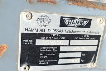 Vibrační válec Hamm H10 VV - 4