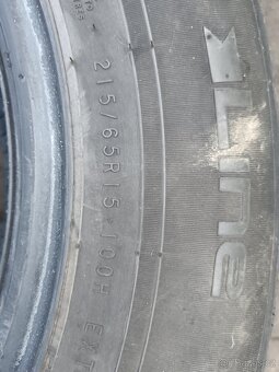 Letní pneu Nokian 215/65 r 15 - CENA ZA PÁR - 4