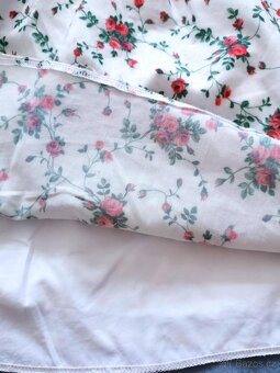 🌸 Květinové šaty Handmade, vel. 36 🌸 - 4
