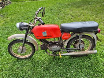 Jawa 23 Mustang bez TP, červený původní 8. - 4