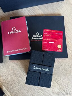 White OMEGA SPEEDMASTER 42mm ALBINO 02/2025 FULL SET NOVÉ - 4